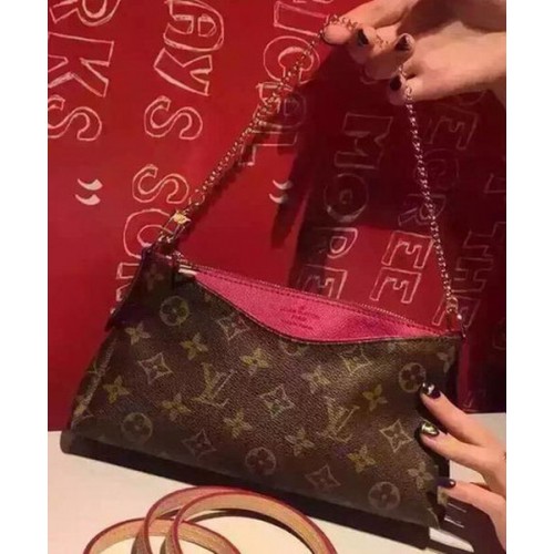 Louis Vuitton Monogram Canvas PALLAS CLUTCHES M41638 Rosso