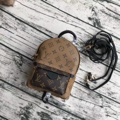 ZAINO PALM SPRINGS MINI M42411 Louis Vuitton Monogram Canvas