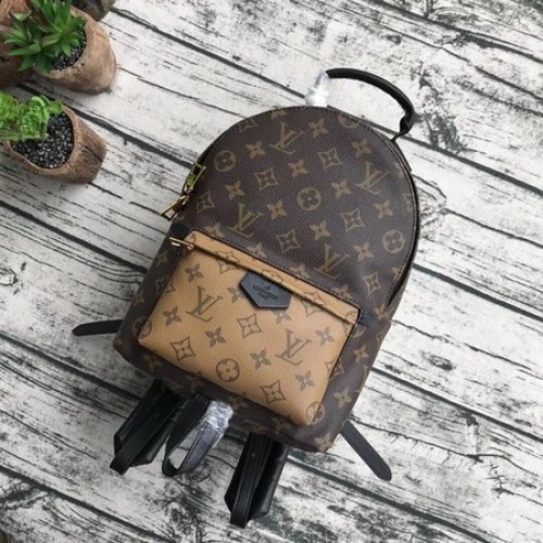 ZAINO PALM SPRINGS MM M43116 Louis Vuitton in tela Monogram