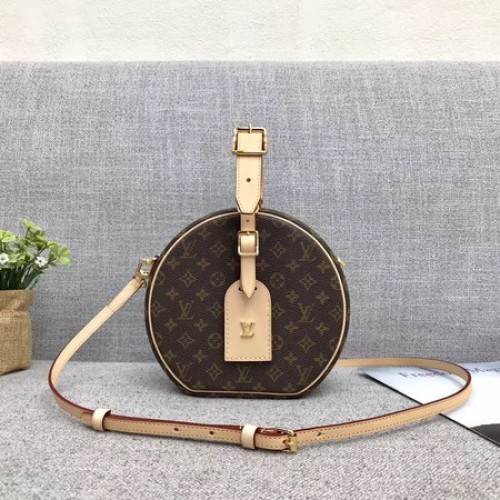 Tela monogramma Louis Vuitton PETITE BOITE CHAPEAU M43514