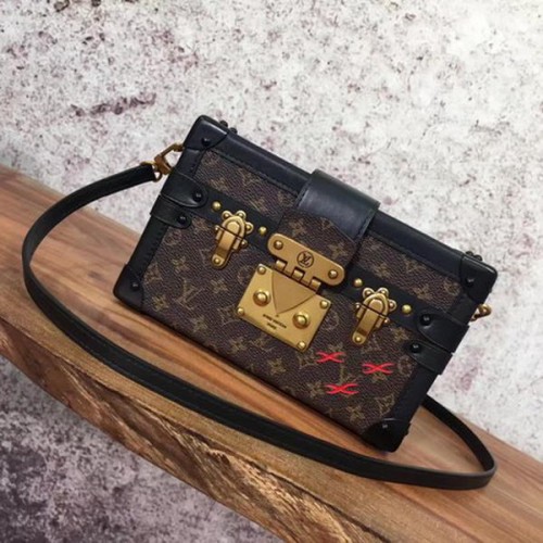 Tela monogramma Louis Vuitton PETITE MALLE M44199