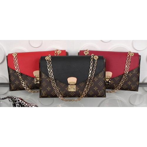 Borse Louis Vuitton Monogram Canvas Pallas Chain Aurore M41200