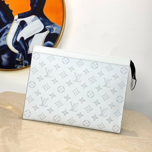 Louis Vuitton Monogram Canvas Poche Toilette M30420 bianco