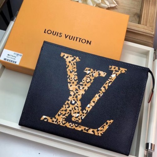 Louis Vuitton Monogram Canvas Poche Toilette M47544 nero