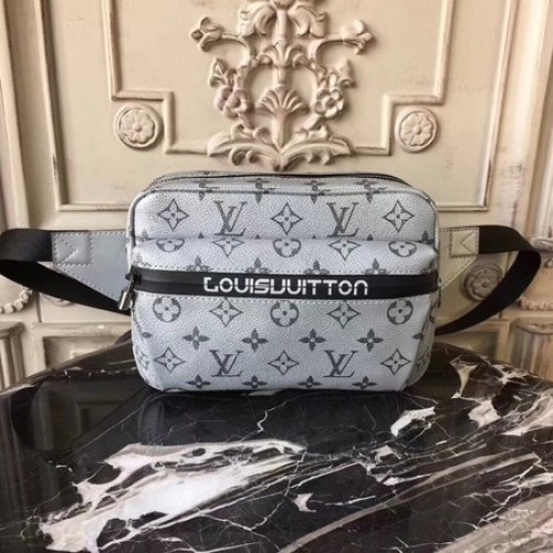 Tela Monogram Louis Vuitton SAC CEINTURE PN 42825 Argento