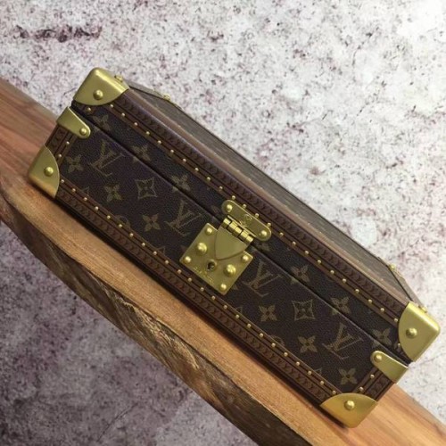 Scatola per orologi Louis Vuitton Monogram Canvas 40664 Giallo