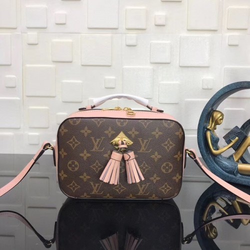 Louis Vuitton Monogram Canvas pelle originale SAINTINGE N40154 rosa