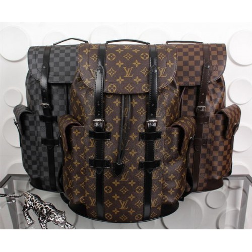 Louis Vuitton Monogramma Damier Ebene Grafite CHRISTOPHER PM M43735