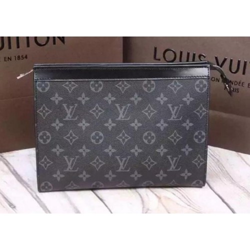 Louis Vuitton Monogram Eclipse Canvas POCHETTE VOYAGE MM M61692
