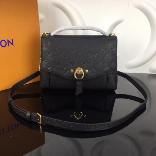 Louis Vuitton Monogram Empreinte BLANCHE BB M43781 nero