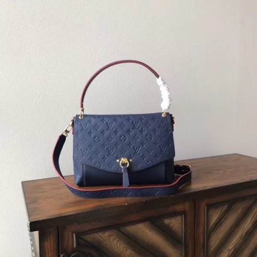 Louis Vuitton Monogram Empreinte BLANCHE M43618 Blu navy