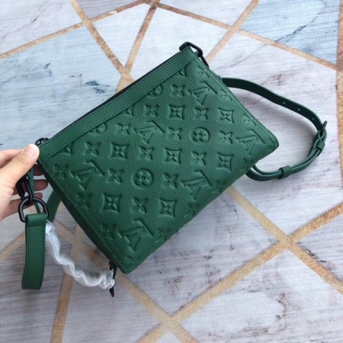 Borsa Louis Vuitton Monogram Empreinte M54330 Verde nerastro