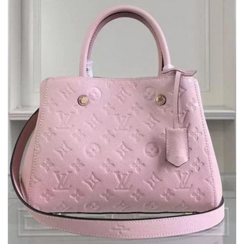 Borsa Louis Vuitton Monogram Empreinte MONTAIGNE BB M50665 Rosa