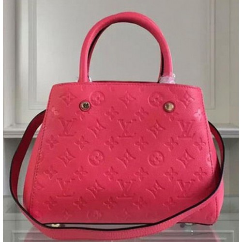 Borsa Louis Vuitton Monogram Empreinte MONTAIGNE BB M50665 Rosa