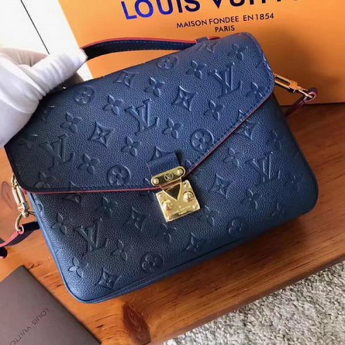 Louis Vuitton Monogram Empreinte POCHETTE METIS M41488 Blu