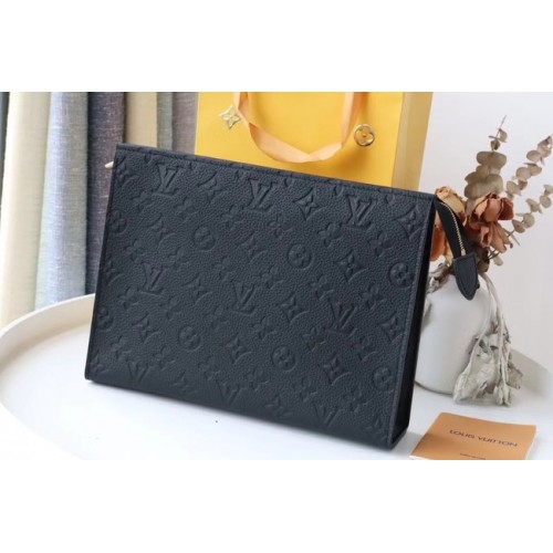 Louis Vuitton Monogram Empreinte POCHETTE VOYAGE MM M41058 nero