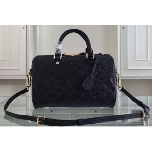 Louis Vuitton Monogram Empreinte Speedy BANDOULIERE 30 M91330 Nero