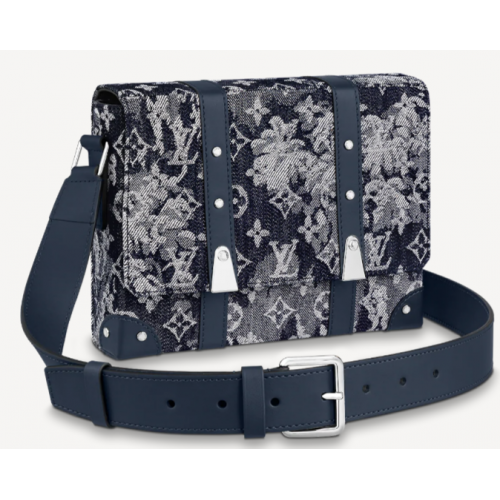 Louis Vuitton Monogramma in pelle originale M57282 Navy