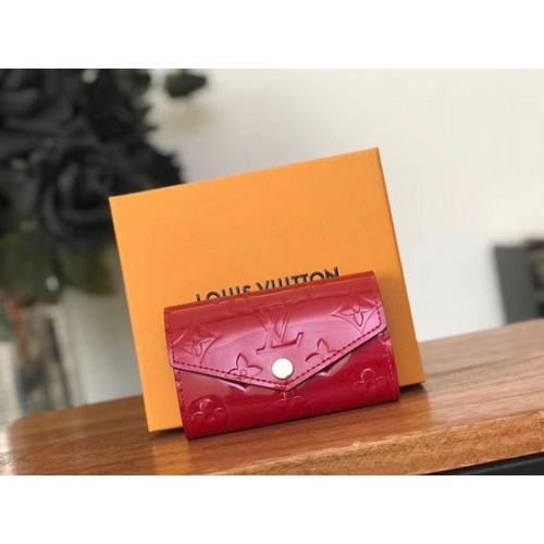 Louis Vuitton Monogram Vernis 6 PORTACHIAVI 90900 rosso