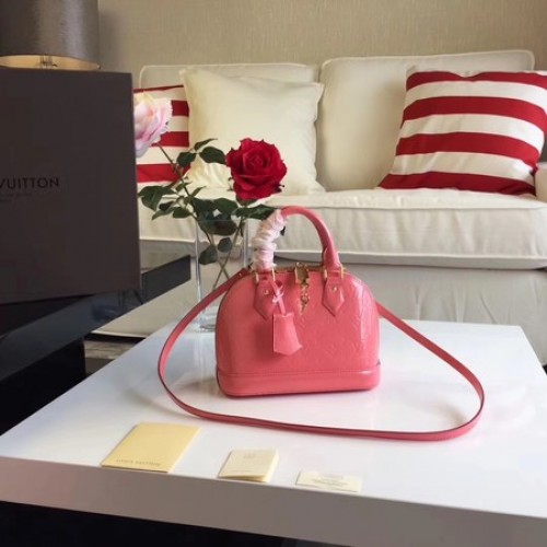 Louis Vuitton Monogramma Vernis Alma BB M91606 Rosa
