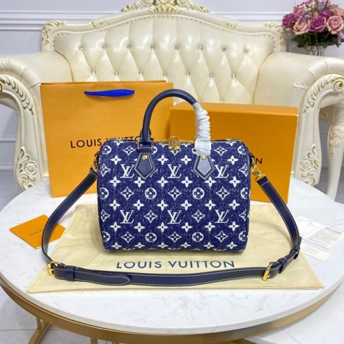 Louis Vuitton Monogram denim M59609 blu