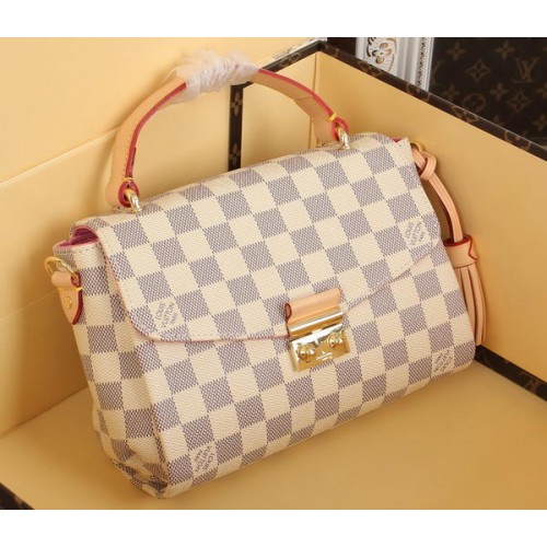 Louis Vuitton N41581 Borsa CROISETTE in tela Damier Azur
