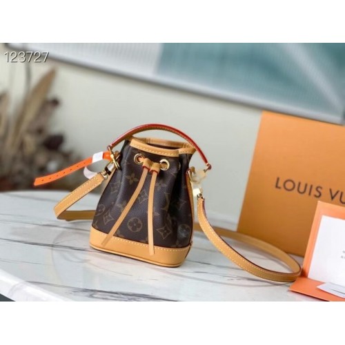 Louis Vuitton NANO NOE Tela rivestita con monogramma M81266
