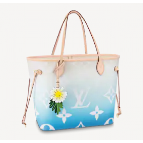 Louis Vuitton NEVERFULL MM M45678 blu