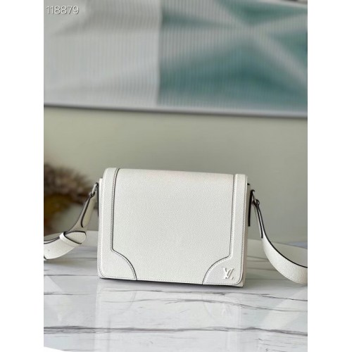 Louis Vuitton NEW FLAP MESSENGER M30807 bianco