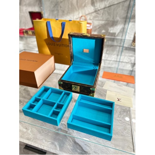 Louis Vuitton NICE PORTAGIOIELLI M44185 azzurro