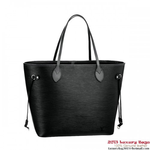Louis Vuitton Neverfull MM Pelle Epi M40932 Nero