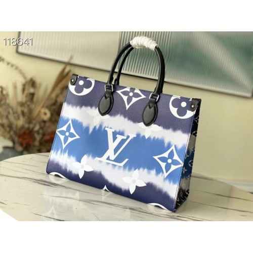 Louis Vuitton ONTHEGO MM M45118 blu