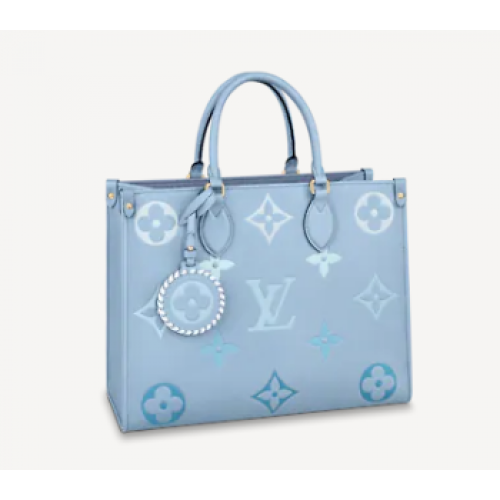Louis Vuitton ONTHEGO MM M45718 Blu estivo
