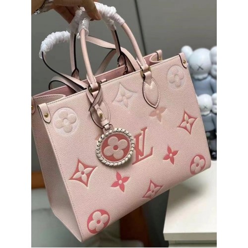 Louis Vuitton ONTHEGO MM M45718 Rosa estivo