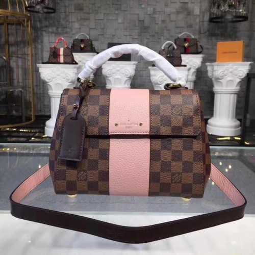 Louis Vuitton Originale Damier Ebene Canvas BOND STREET BB N41071 rosa