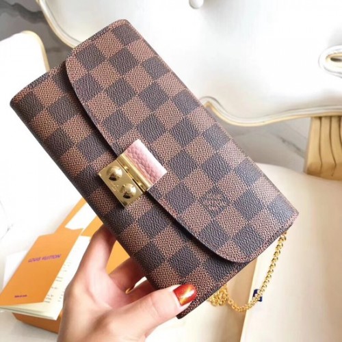 Louis Vuitton Originale Damier Ebene Canvas CROISETTE N61276