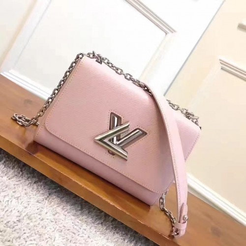 Louis Vuitton Original Epi Leather Twist MM M50380 Rosa