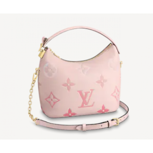 Borsa hobo in pelle originale Louis Vuitton M45697 rosa