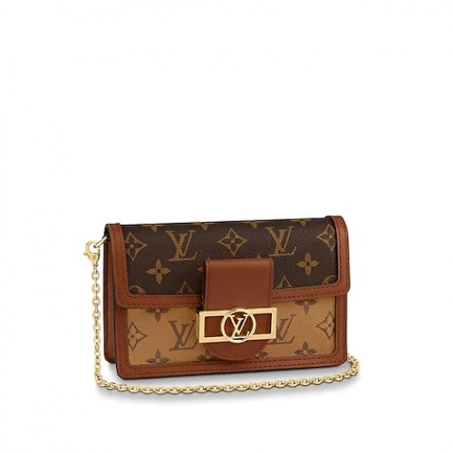 PORTAFOGLIO A CATENA DAUPHINE IN TELA CON MONOGRAMMA ORIGINALE Louis Vuitton M68746