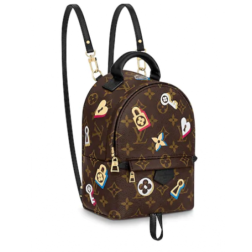 Tela monogramma originale Louis Vuitton PALM SPRINGS MINI M44367