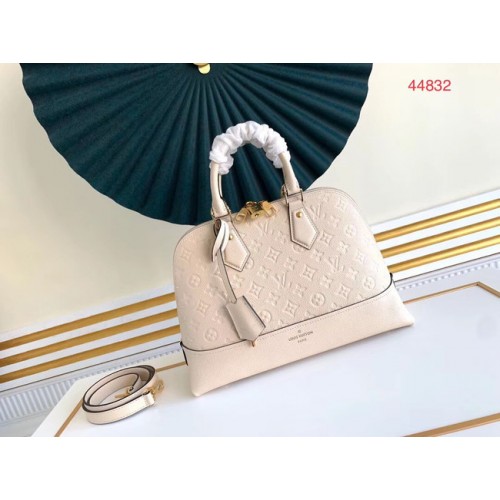 Louis Vuitton Original Monogram Empreinte NEO ALMA PM M44832 bianco