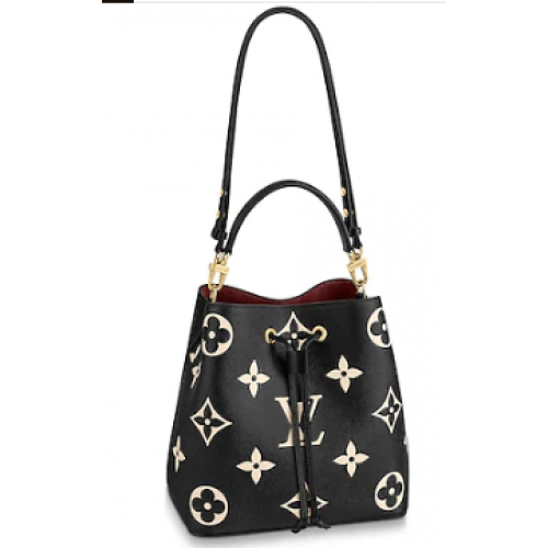 Louis Vuitton Original Monogram Empreinte NEONOE M45497 NERO