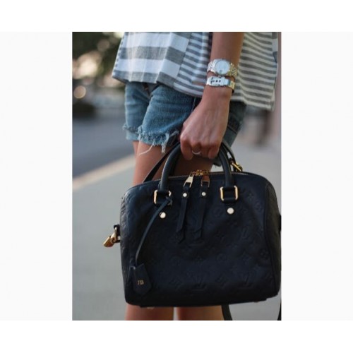 Louis Vuitton Original Monogram Empreinte SPEEDY 25 42405 nero