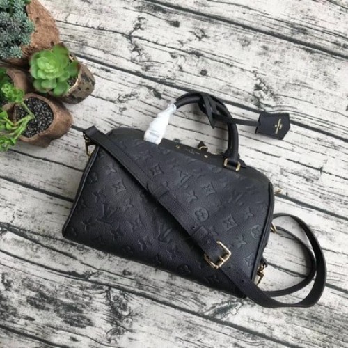 Louis Vuitton Originale Monogramma Empreinte Speedy 42401 Nero