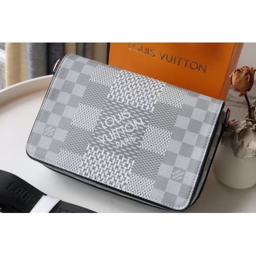 Louis Vuitton originale STUDIO MESSENGER N50013 grigio