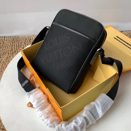 Borsa a tracolla originale Louis Vuitton M93223 nera