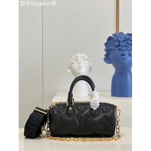 Louis Vuitton PAPILLON BB M59827 nero