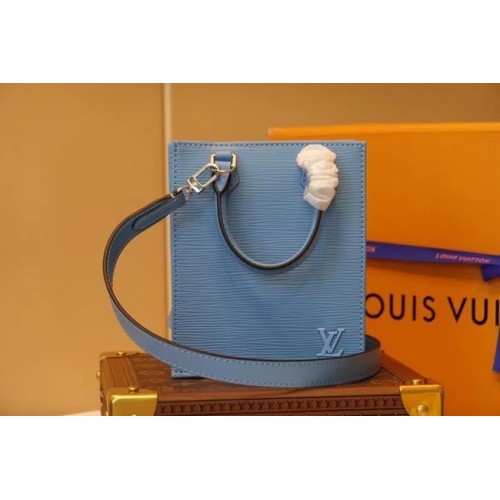 Louis Vuitton PETIT SAC PLAT M80168 blu