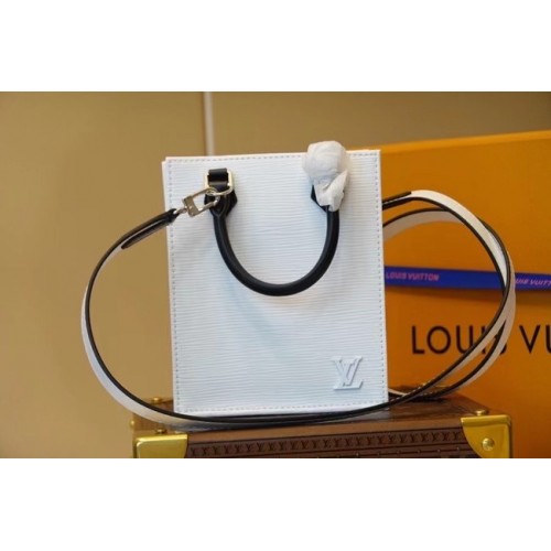 Louis Vuitton PETIT SAC PLAT M80168 bianco&nero