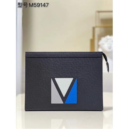 Louis Vuitton POCHETTE VOYAGE M59147 nera